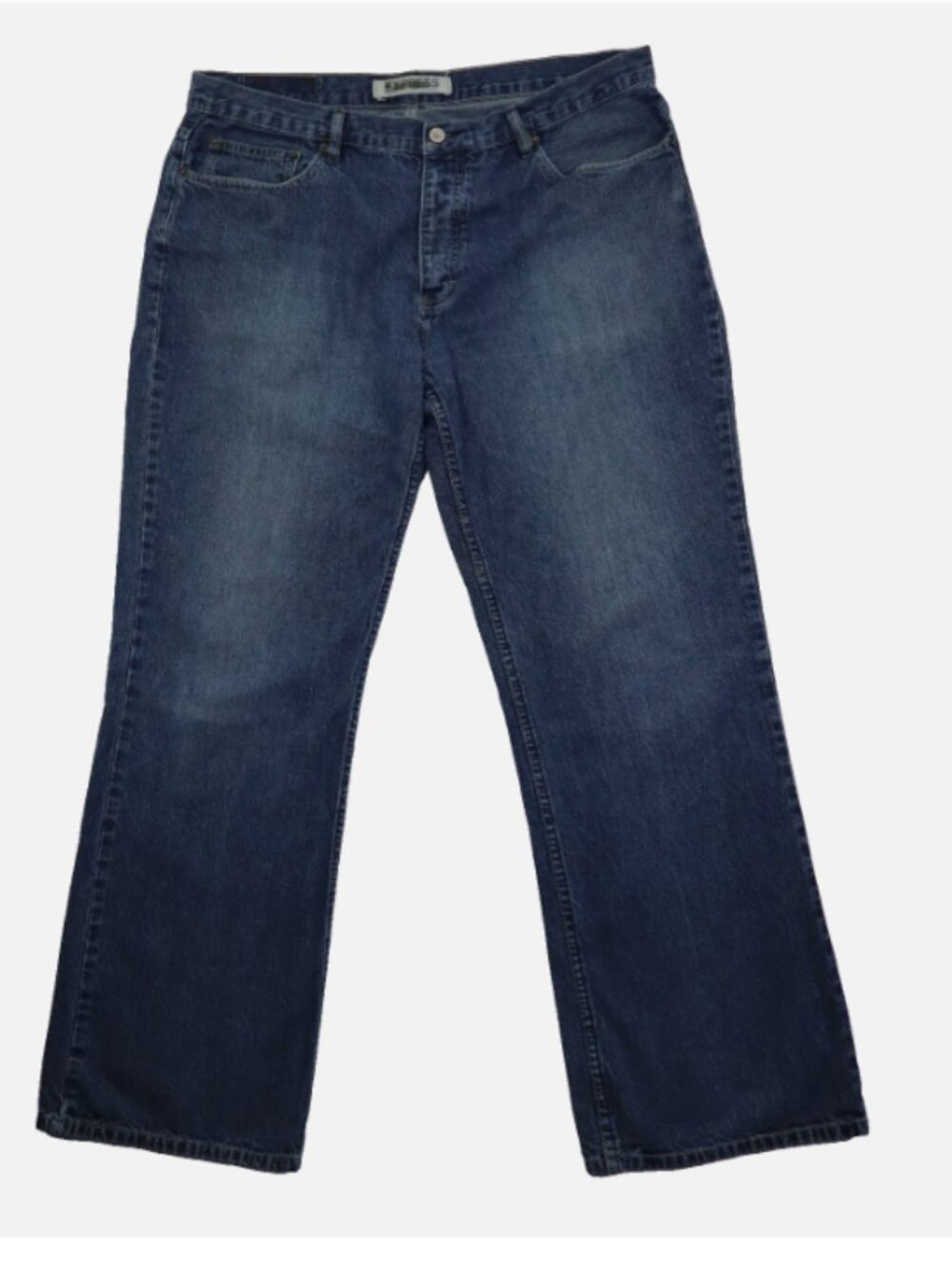 Express Boot Cut Precision Fit Low Rise Jeans Men's W38 L32 Cotton Blue Denim
